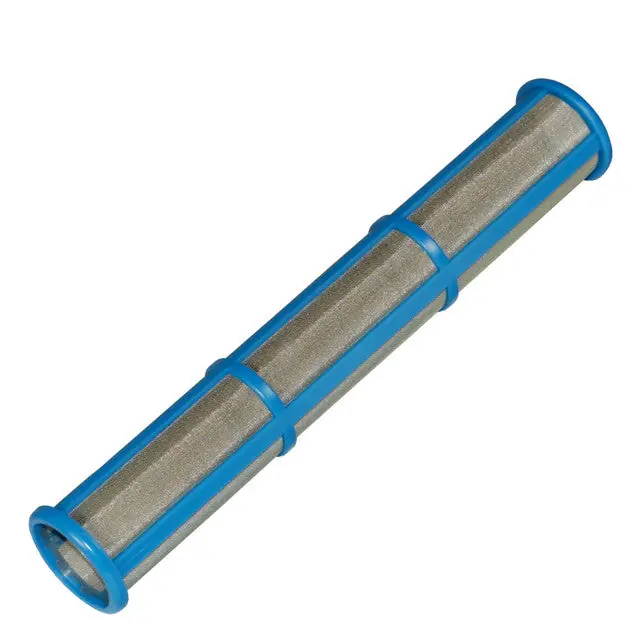 Bedford Precision Outlet Filter, 100 Mesh, Long, Blue [14-2696]