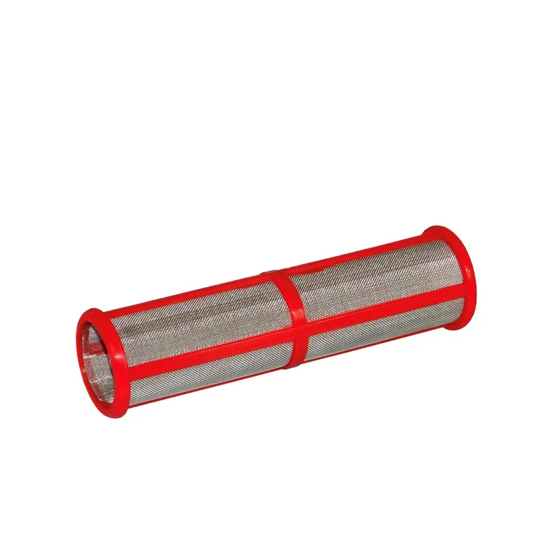 Bedford Precision Outlet Filter, 200 Mesh, Medium Length, Red [14-2687]