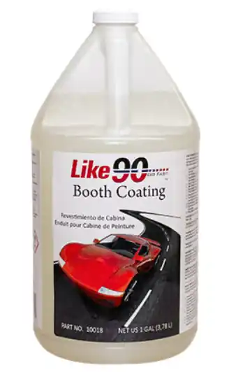 Like90 Booth Coating - Clear Washable