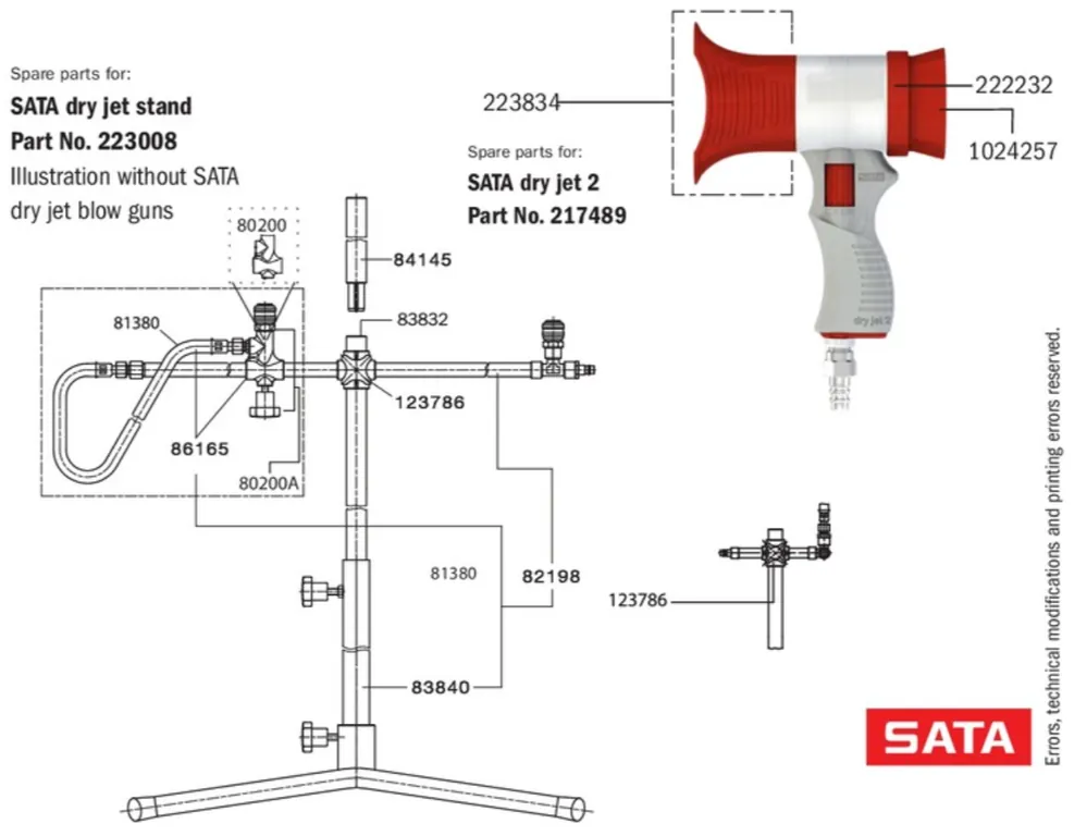 SATA Hose Only (for 2nd Jet Dry Connection) 81380