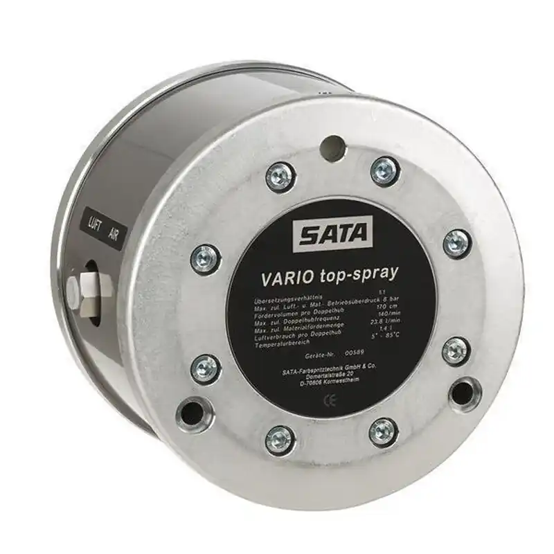 SATA 88641 Double Diaphragm Pump, Vario, Stainless