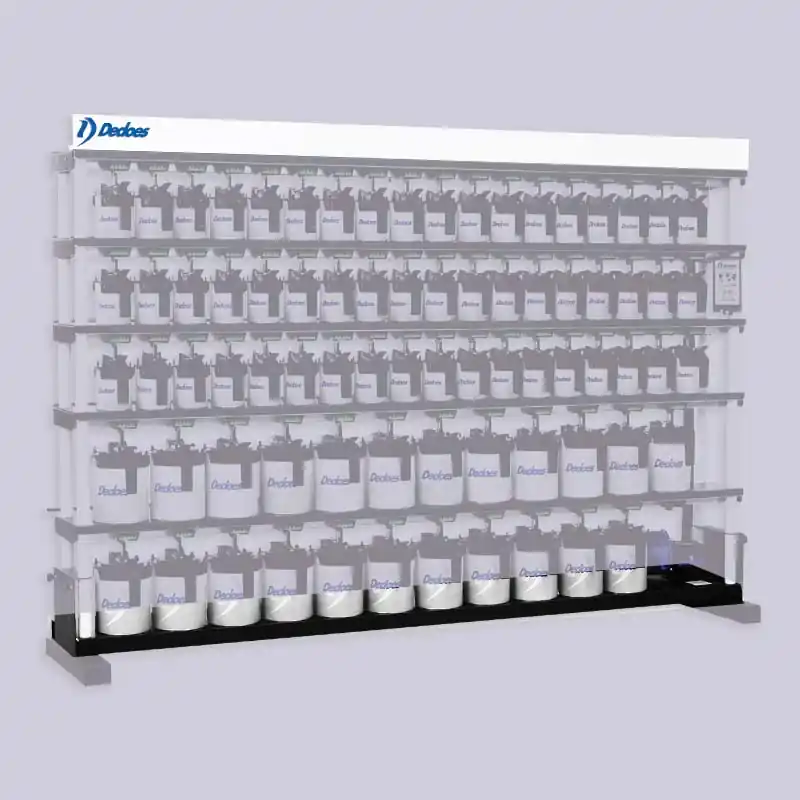 Dedoes Alliance A1 2.4M Base Shelf And Header – White