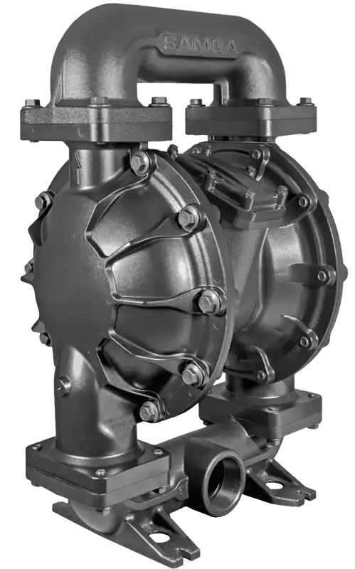 Samoa UP30 Pivot Series 3" Metallic Air-Operated Double Diaphragm Pump