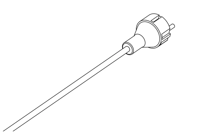 DeVilbiss Charger Cable, UV-LED