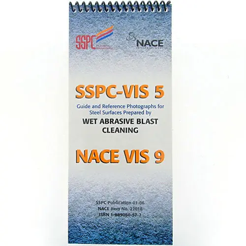 Elcometer SSPC-VIS 5 Steel Surfaces Prepared By Wet Abrasive