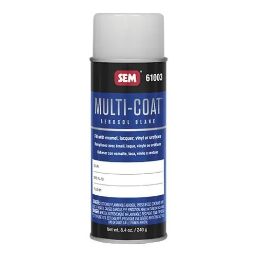 SEM® Multi-Coat™ 61003 Aerosol Blank, 16 oz, Qty. 12 Per Case