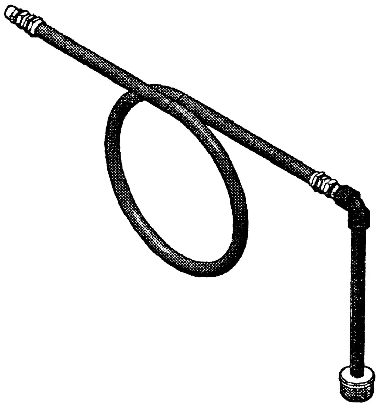 Binks 41-718819-55 Siphon Hose 55 Gal 1/2" Fitting Stainless Steel; Gemini II