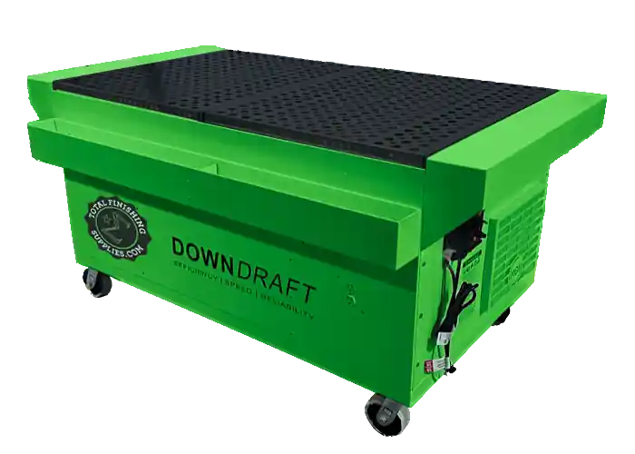 Total Finishing Supplies Downdraft Table 6‘ x 3‘