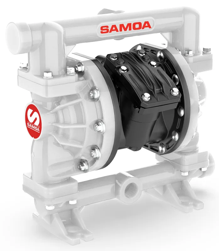 SAMOA UP10 Pivot Series 1" Non-Metallic Air-Operated Double Diaphragm Pump