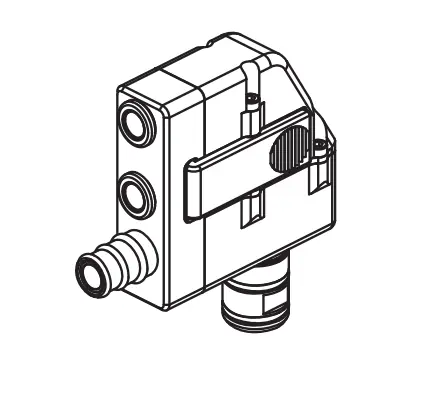 Wagner 2466080 Powder Injector Quick-Link (Hopper)