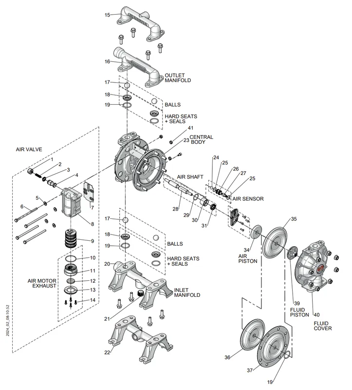 SAMOA UP05R-HP-5X0 Central Body