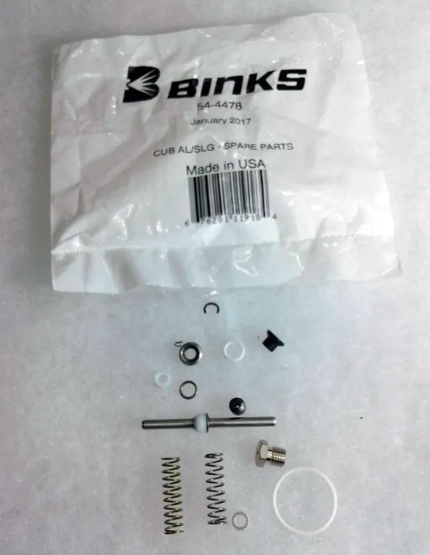 Binks 54-4478 CUB SL/SLG Spare Parts Kit