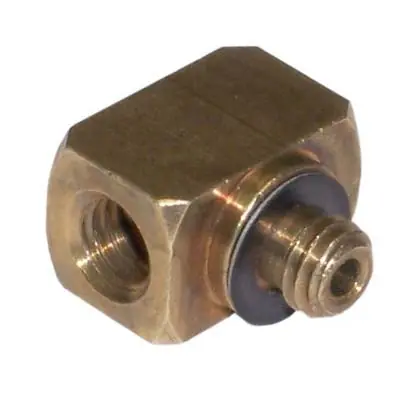 Pirate Brand 521-911 Elbow, Brass, 10-32