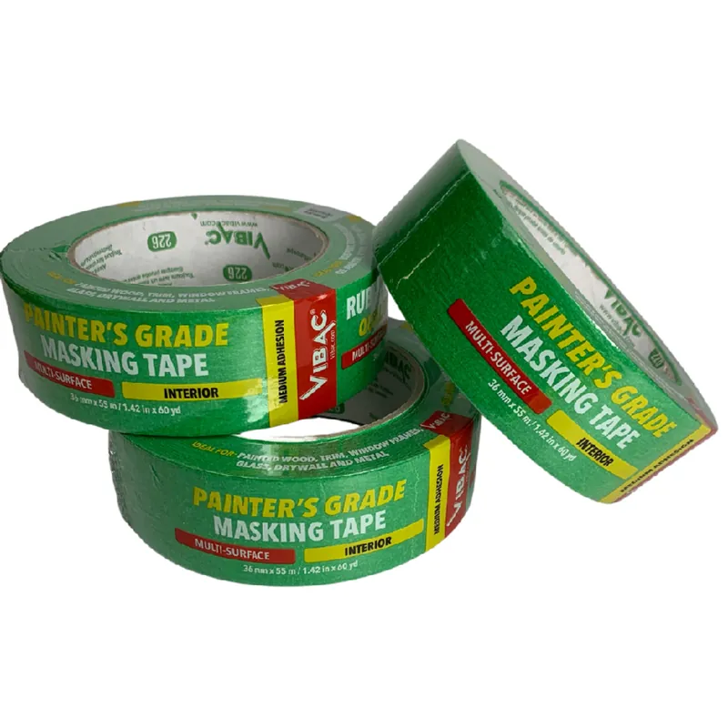 Vibac® Painter‘s Tape, Interior, 36mm x 55m, 3pk