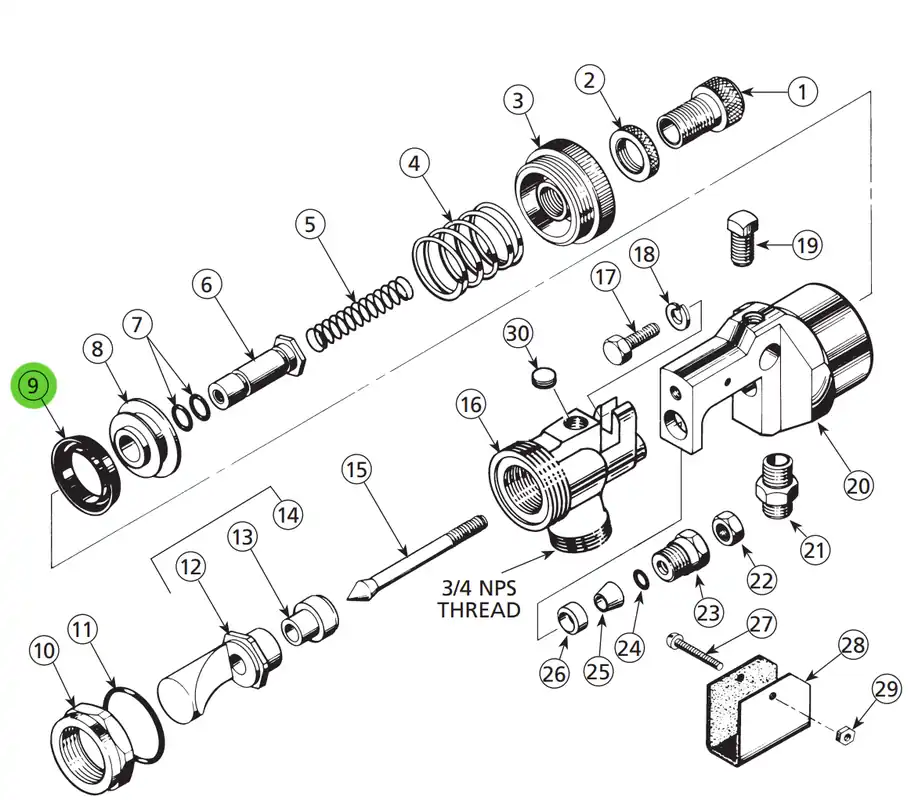 Binks 20-3723 U-Cup