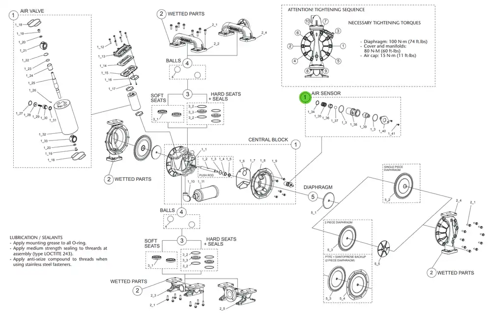 Samoa UP20R-AM-200 Air Sensor Kit
