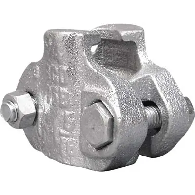 Pirate Brand BC-012 Clamp, 2 Bolt, Fits 1/2" Air Hose
