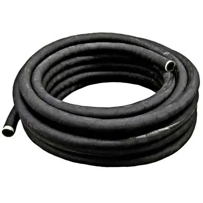 Pirate Brand 520-802 Suction Hose, Black, Nominal 5/8" ID x 1-1/16" OD