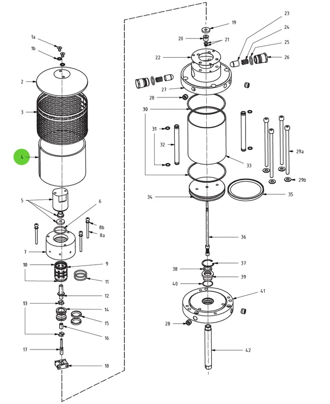 Porous Baffle 4; Medusa™ Pump