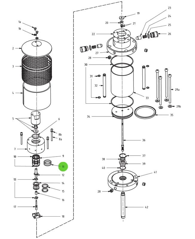 O-Ring 11; Medusa™ Pump