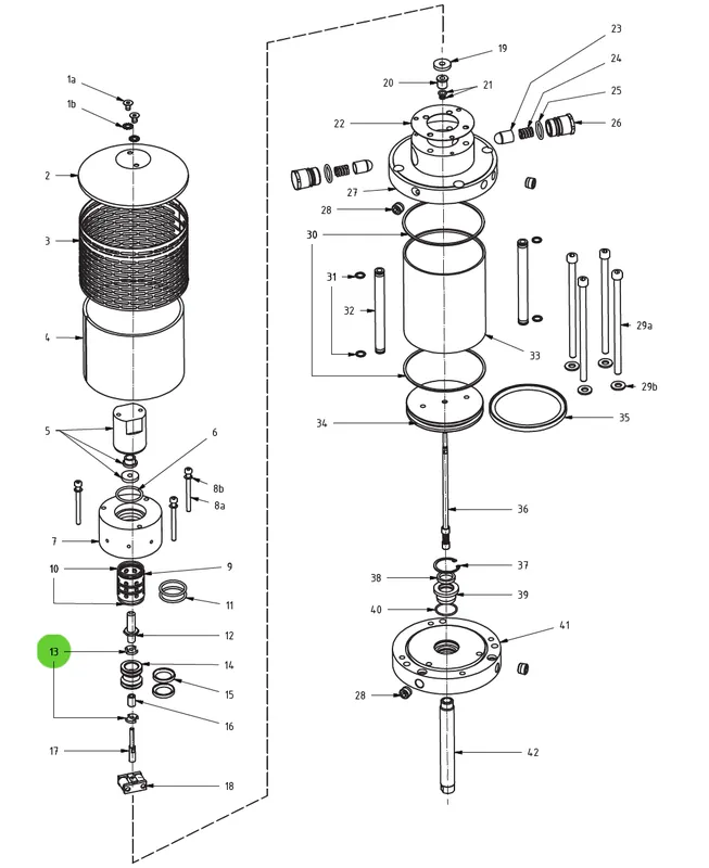 Spacer 13; Medusa™ Pump