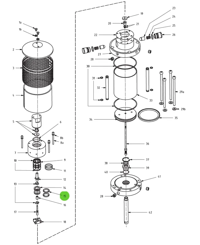 Sealing Gasket 15; Medusa™ Pump