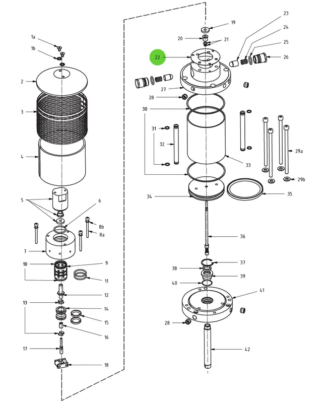 Gasket 22; Medusa™ Pump