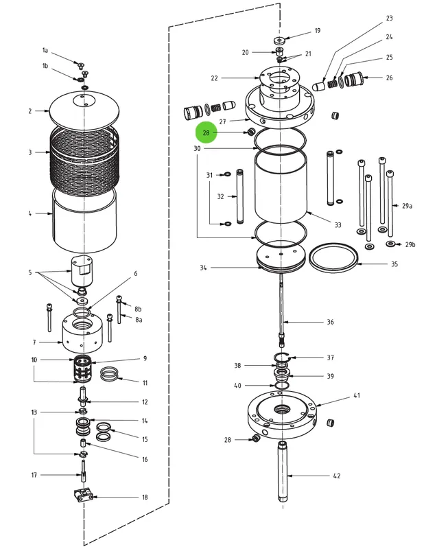 Conical Plug 28; Medusa™ Pump