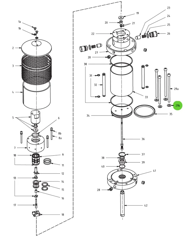 Washer 29b; Medusa™ Pump