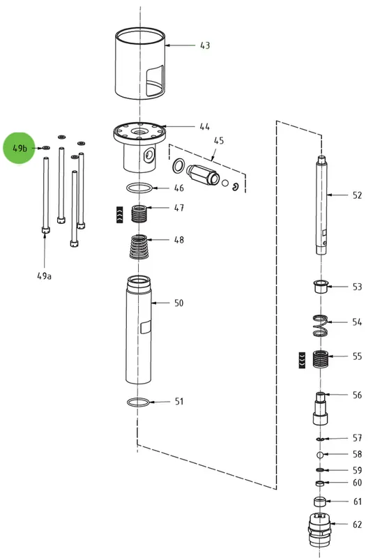 Washer 49b; Medusa™ Pump