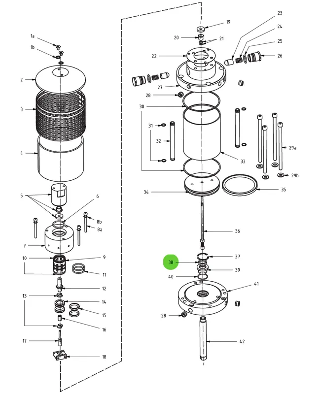 Seat Seal 38; Medusa™ Pump
