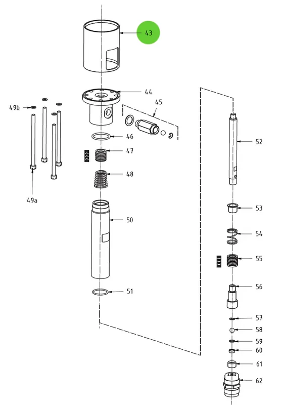 Spacer 43; Medusa™ Pump