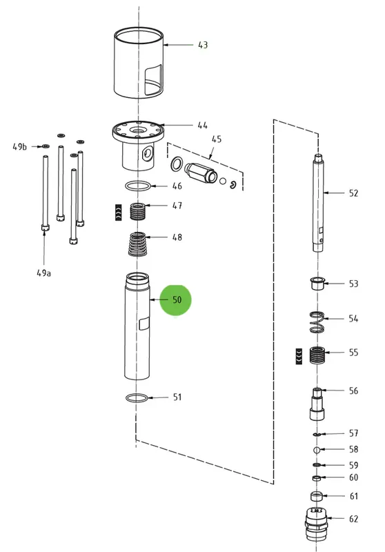 Cylinder 50; Medusa™ Pump
