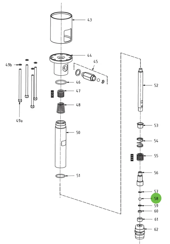 Ball, Stainless, 58; Medusa™ Pump