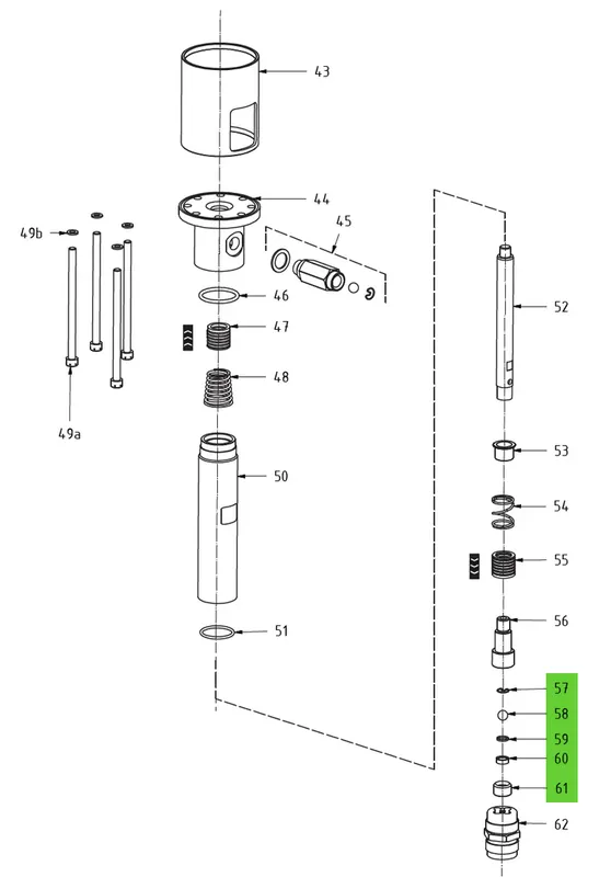 Compression Valve Guide; Medusa™ Pump