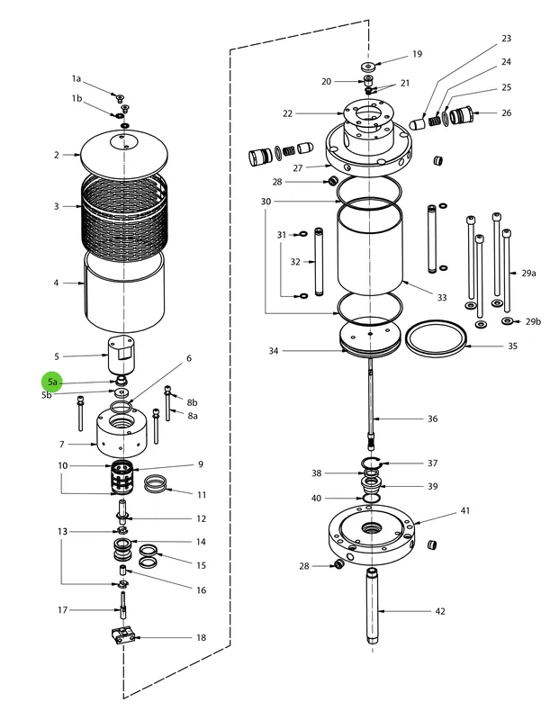 Internal Bush 5a; Medusa™ Pump