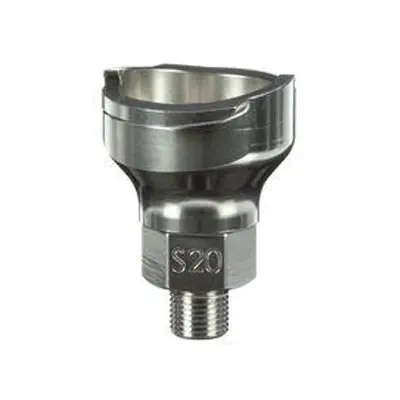 3M™ PPS™ 26104 Series 2.0 S20 Adapter, 1/8-27 NPSM (Male), Use With Series 2.0 Spray Cup System