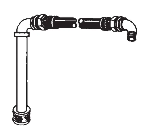 Binks 55gal Stainless Steel 3/4" Siphon Hose Kit 44-355