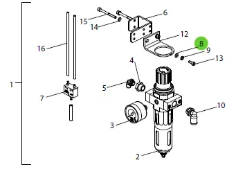 Wagner 9920104 Washer, A4.3