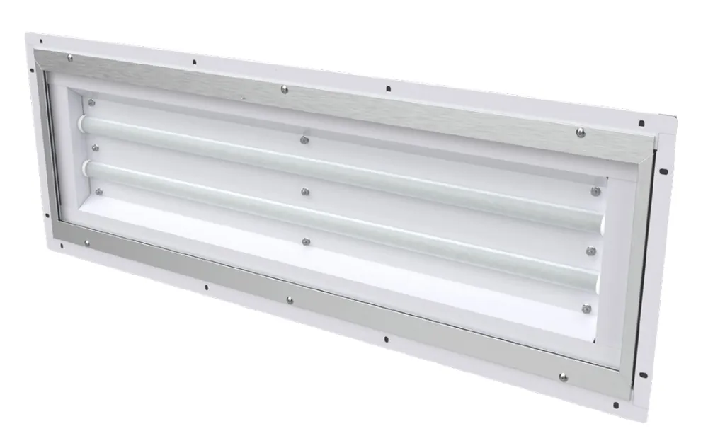 LDPI Industrial Lighting Series LE485E Class I, Division 2, Recess Mount LED Booth Fixture
