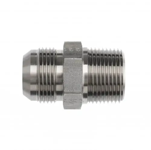 Mj-MP Straight Adapter, Stainless Steel