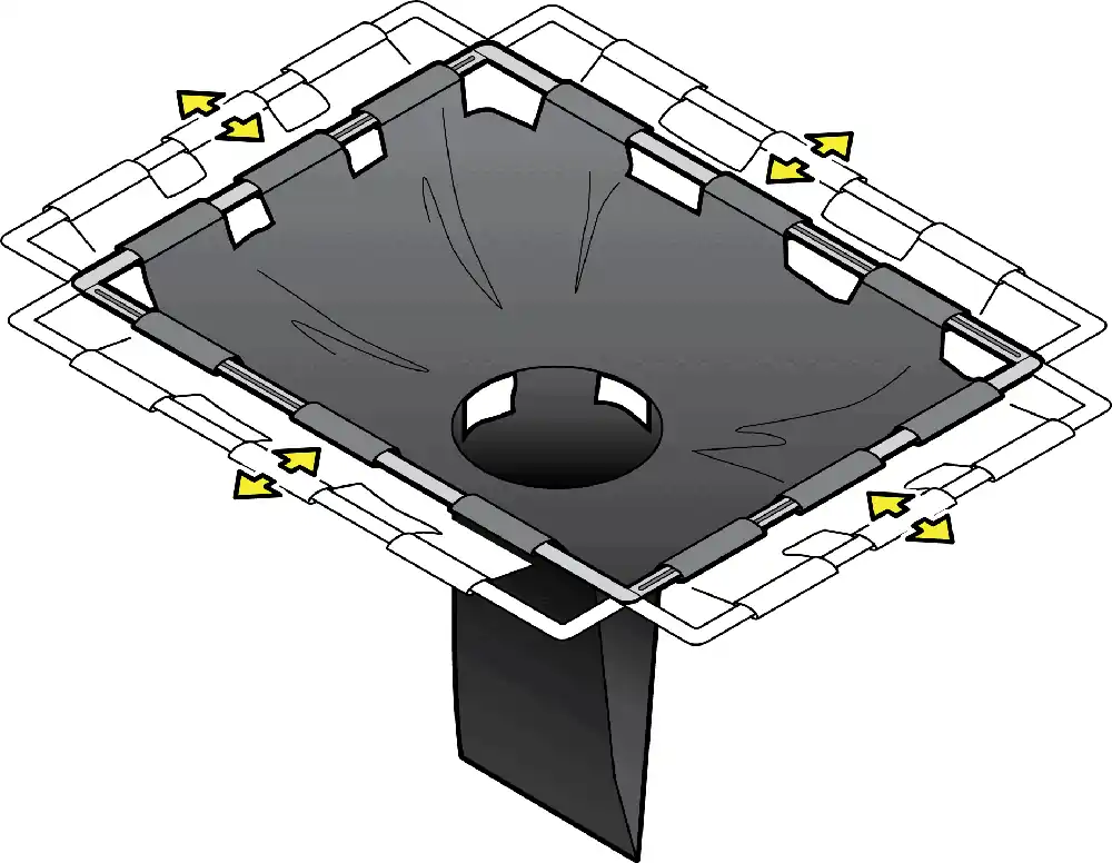 UltraTech Ultra-Drain Guard® - Adjustable Frame Model