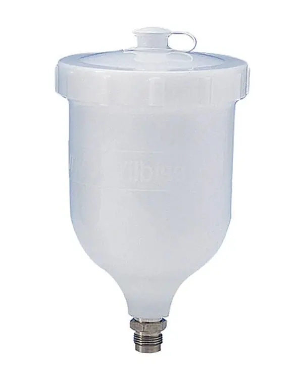 DeVilbiss Compact Mini Gravity Cup 4oz, 7/16”-14 (M) Thread, SRI-510