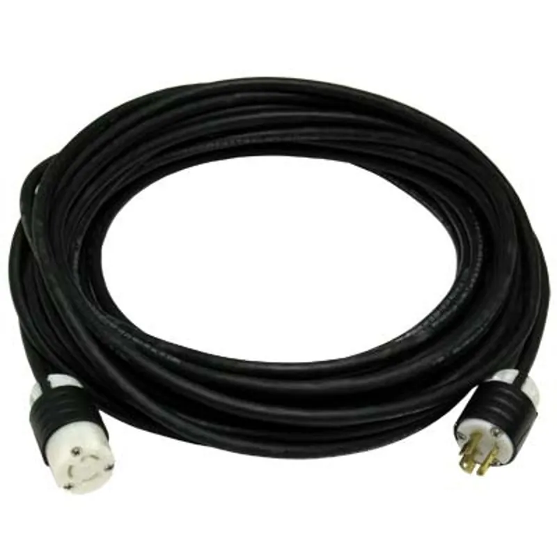 Pirate Brand - Electrical Extension Control Cord w/ STANDARD TWISTLOCK CONNECTORS, 55‘