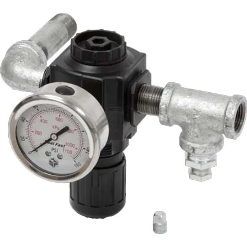 Pirate Brand - 1/2" Regulator Kit for 0.5 & 1 cu ft C-Series Blasters (Factory Installed)