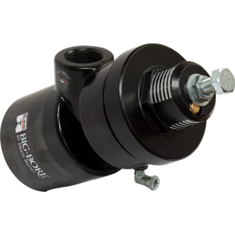 Pirate Brand - APV BIG-BORE™, Straight-Down Metering Valve w/ Tungsten Carbide Sleeve (Pipe Nipple NOT INCLUDED)