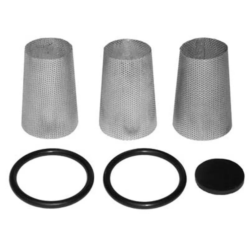 Pirate Brand - Abrasive Trap, 1", Service Kit, Includes (3) 4, (1) 5 & (2) 8