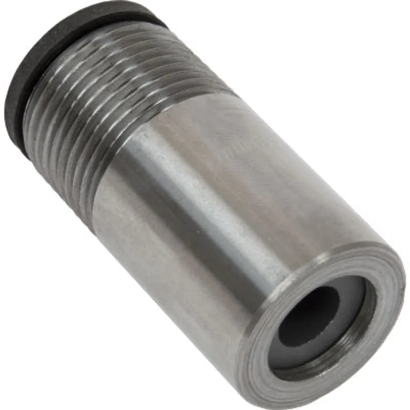 Pirate Brand - Nozzle, Boron Carbide, Short Straight, 3/4" NPSM Thread x 2-1/8" Length, Steel Jacket