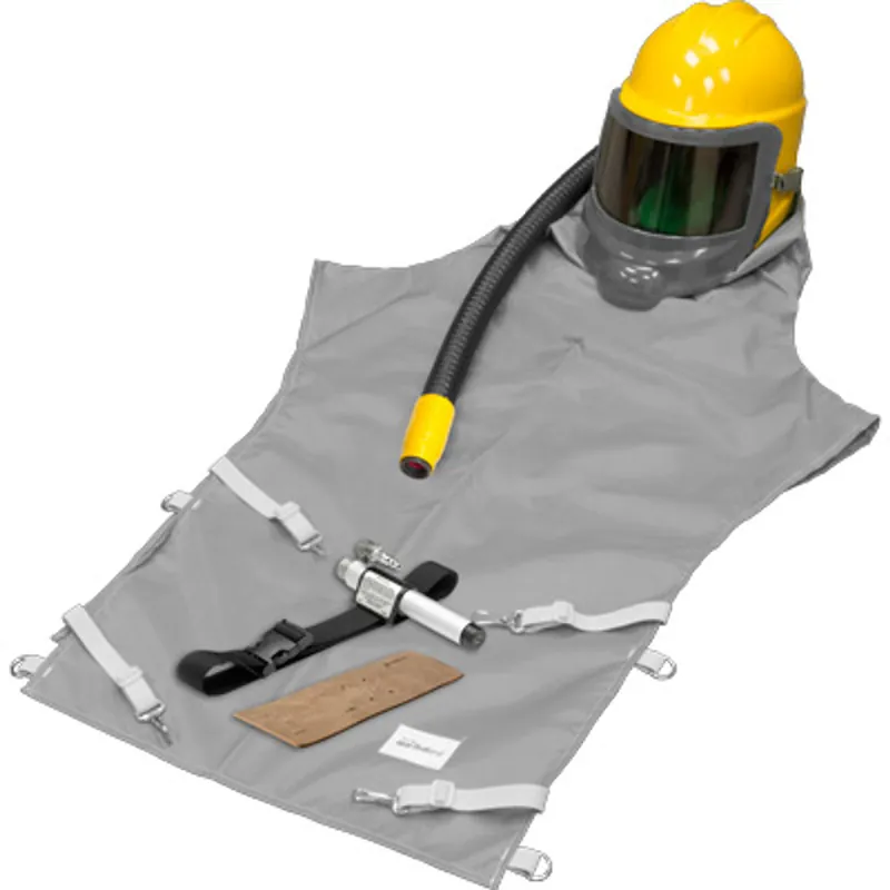 Pirate Brand - BULLARD® GENVX® (GVX), Compressed Air Respirator, Type CE, 38" Cape 38VX, AC1000 Cool Tube, 1/4" Industrial Interchange