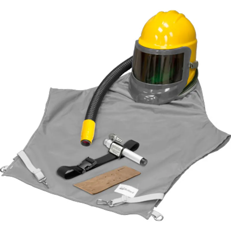 Pirate Brand - BULLARD® GENVX® (GVX), Compressed Air Respirator, Type CE, 28" Cape 28VX, AC1000 Cool Tube, 1/4" Industrial Interchange